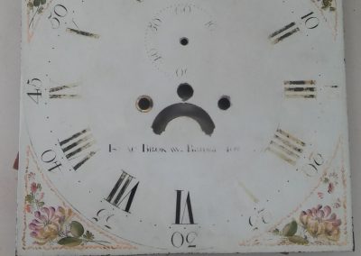1800s clock dial