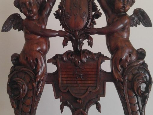 XIX century carved easel
